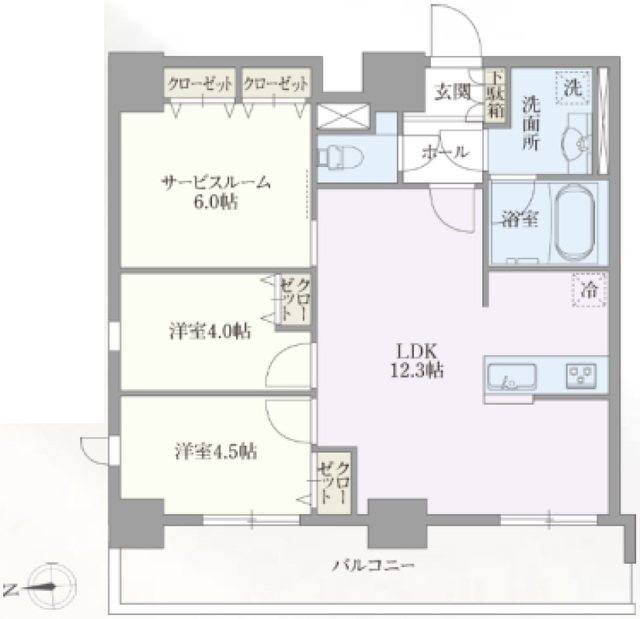 ライトテラス浅草   間取り