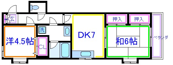 パークヒル西新井 間取り