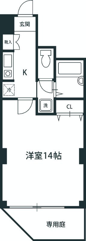 ワコー第２マンション 間取り図