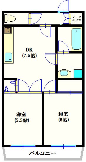 イーストヴィレッジ 間取り