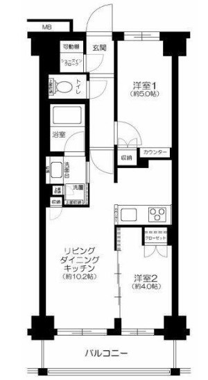 パレステージ墨田立花   間取り