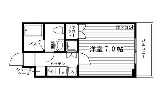 プラネット大島 間取り図
