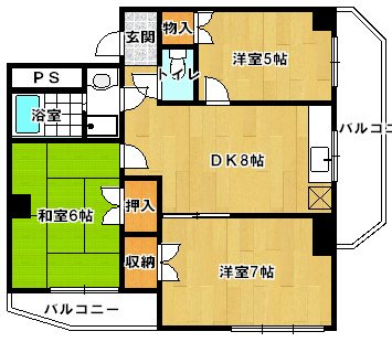 ベルメゾン 間取り