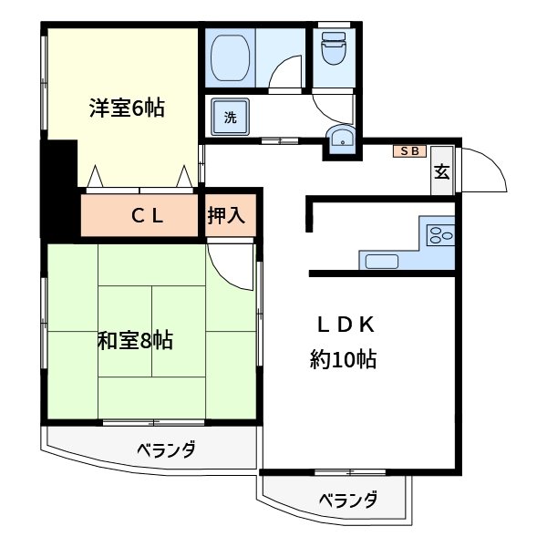 ベルメゾン 間取り
