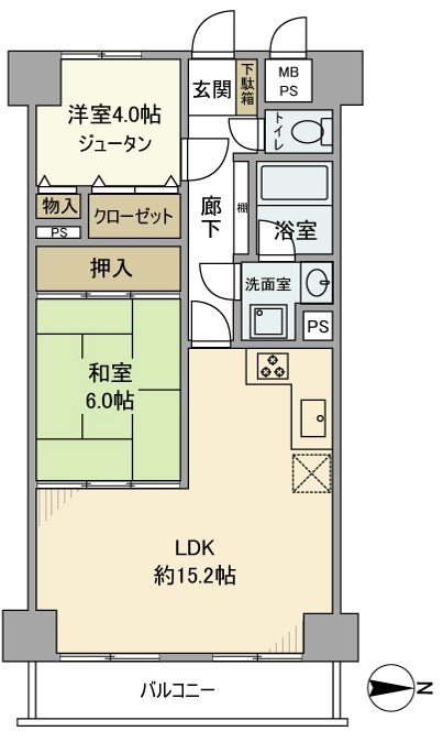 ライオンズステーションプラザ北綾瀬 間取り