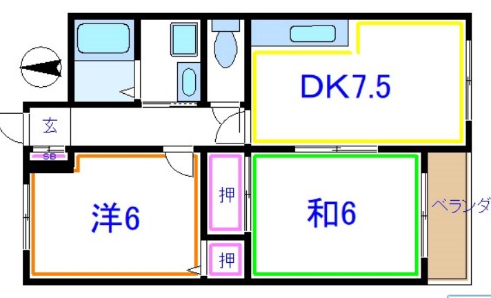パークヒル舎人 間取り図