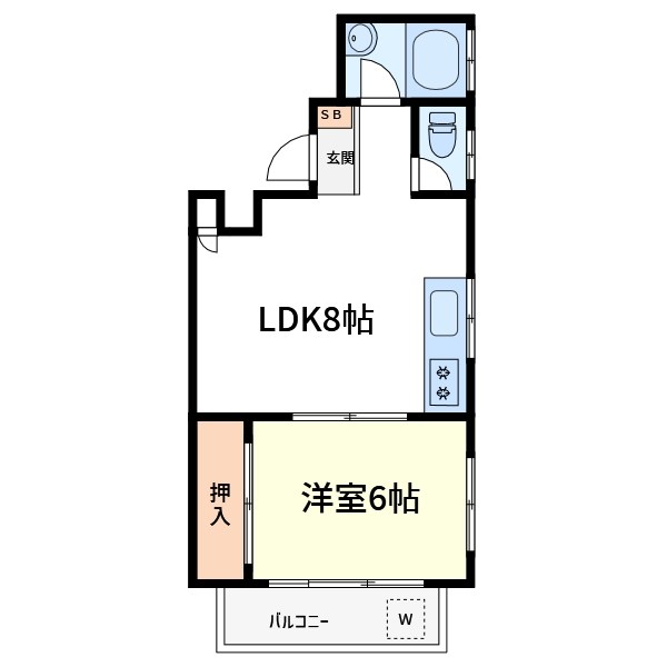 斉藤ビル（西日暮里6）   間取り
