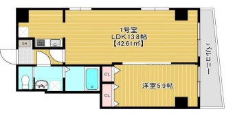 Ｌｅｖａｎｔｅ両国 間取り図