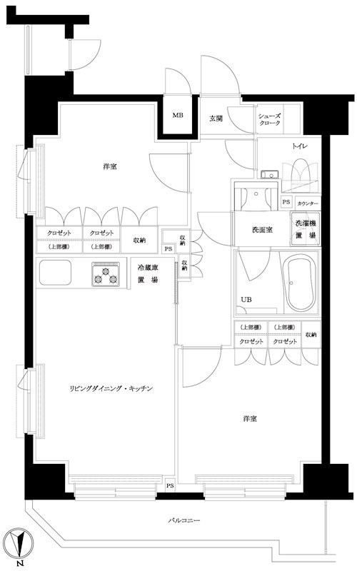 ルーブル西新井 間取り
