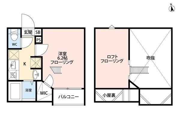ブラン西新井 間取り図