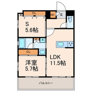 フロントコート両国  間取り図