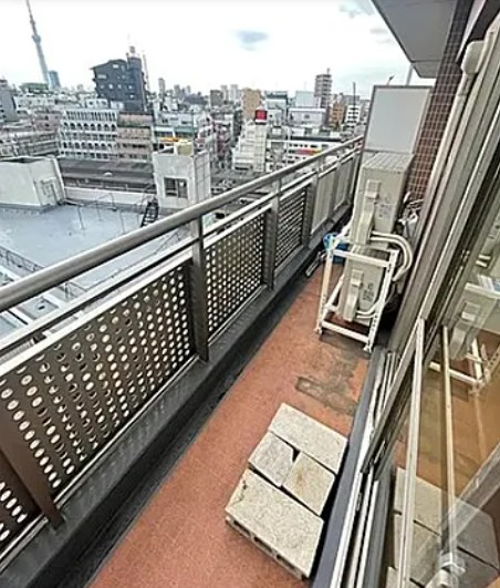 ビューネタワー平井 ベランダ