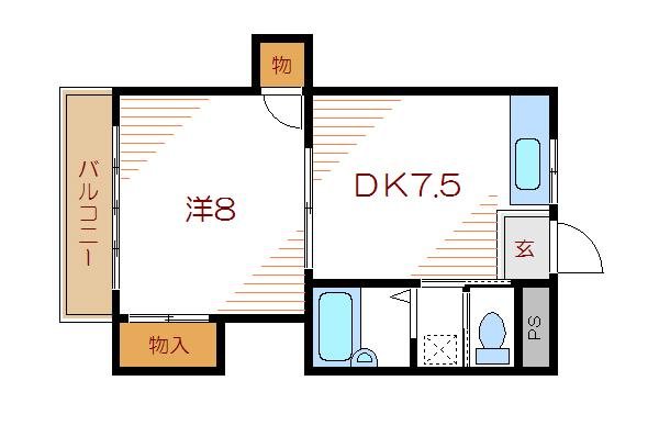 バンブーハウス 間取り図