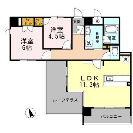 SPITZE 間取り図