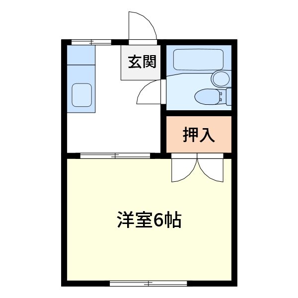 柴﨑ハイツ 間取り