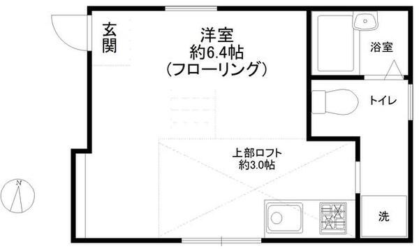 ピエトラⅠ 202号室 間取り
