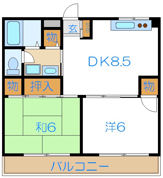 ＭＴメゾン 間取り図