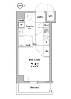 グランパーク町屋  間取り