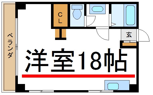 内田マンション   間取り