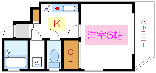 レイパレス  間取り