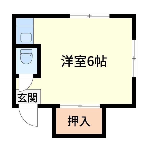 上利ビル 403号室 間取り