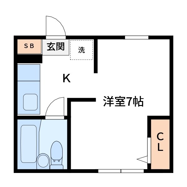 ドミール２１ 間取り