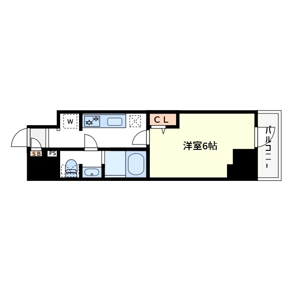 THE　PASEO　新小岩 間取り図
