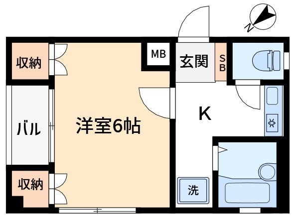 鈴木ビル 間取り図