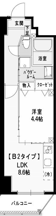 ORANGE PORTE 間取り図
