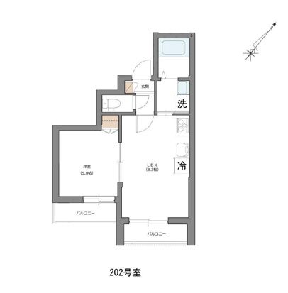 デュオ　グランド　メゾン24 間取り