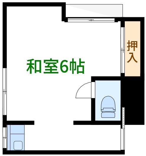 第二みどり荘 間取り図