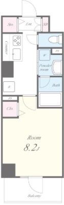 Nouvelle maison yamayaⅡ 間取り