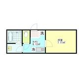 フェリチタ住吉 間取り図