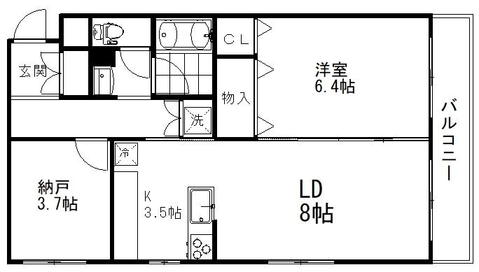 DeLCCS Ayase　Ⅳ 間取り図