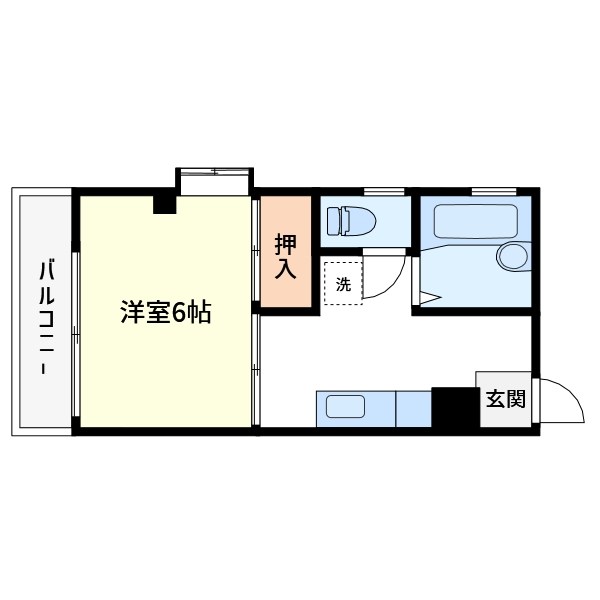 コーポ長崎 間取り