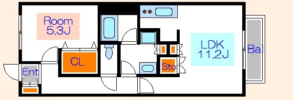 エバーグリーン   間取り図