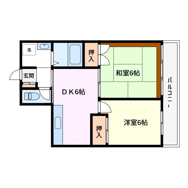 泉コープ 間取り