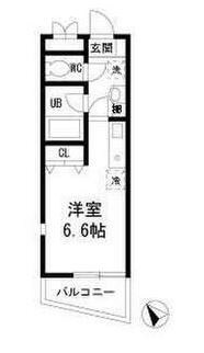 ツリービュー四つ木 間取り