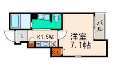 Etoile梅島 間取り図