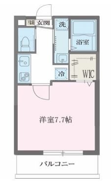 エルスタンザ東綾瀬公園 105号室 間取り