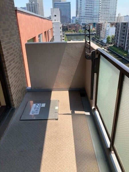 セザールリバーサイド月島 ベランダ