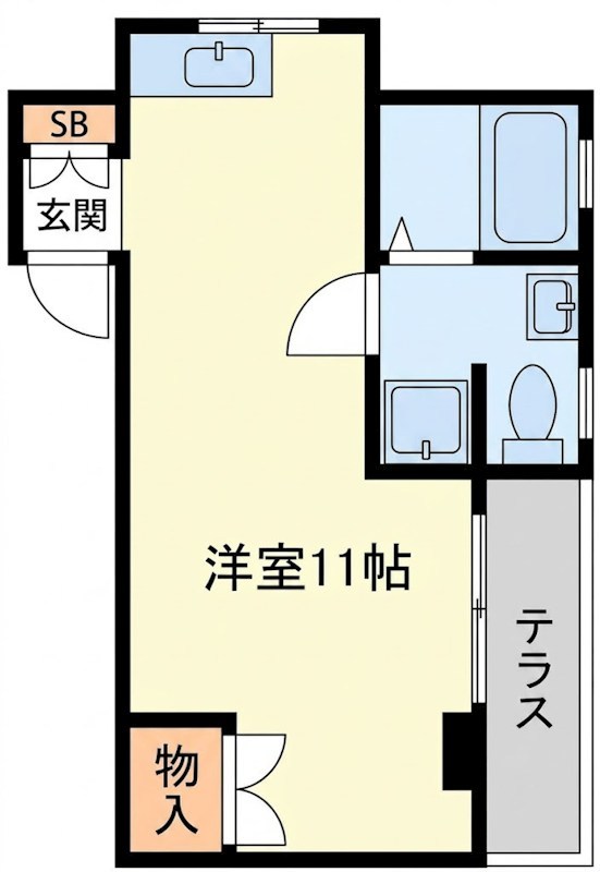 タナカハイツ 間取り