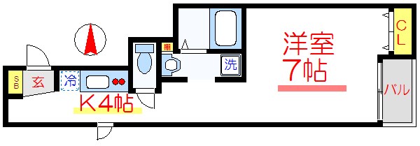 ブランミュール 間取り図