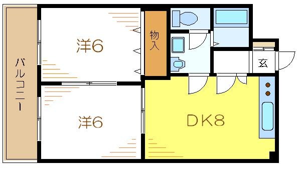 エスポワール篠崎３ 間取り図