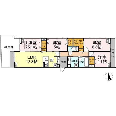 セレスティア新小岩 間取り