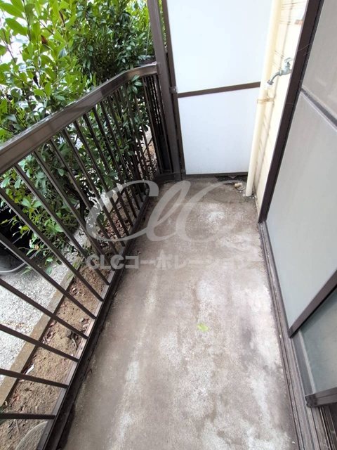 第五日東ハイツ ベランダ