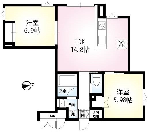 MG　PLAZA 間取り図