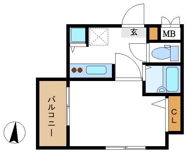 ガーラ・シティ東陽町  間取り図