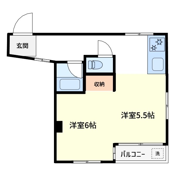 サニーマンション 間取り