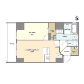 HF北千住レジデンス 間取り図